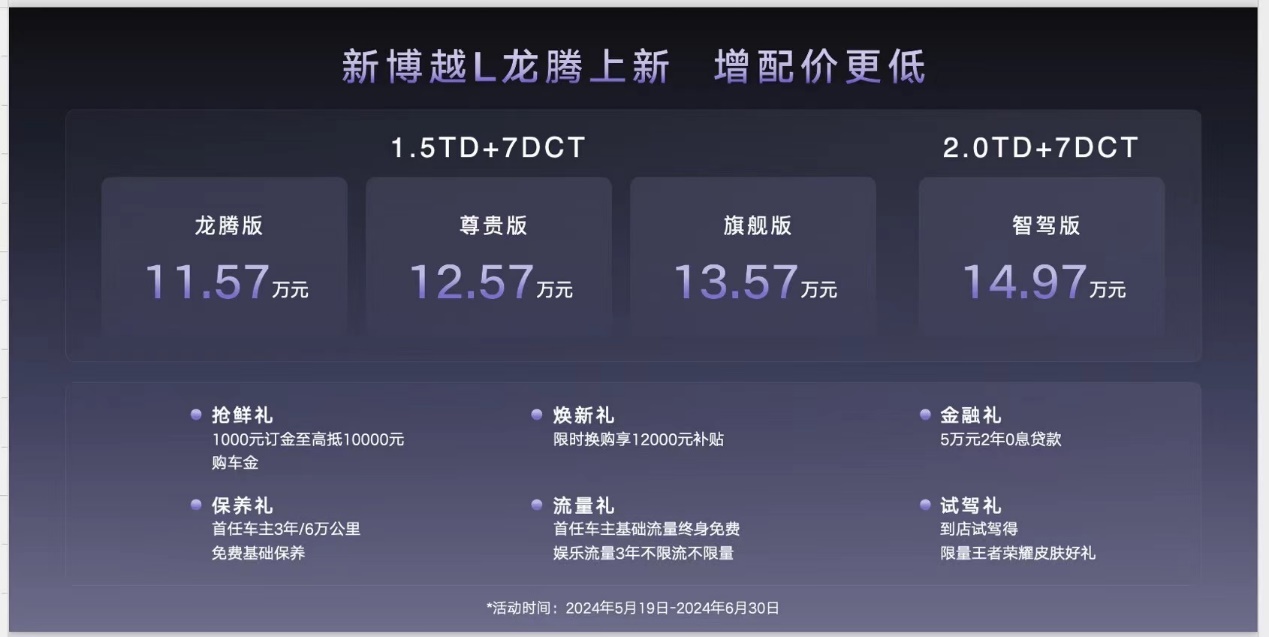      吉利新博越L上市：智能与安全双升级，国民SUV再树标杆