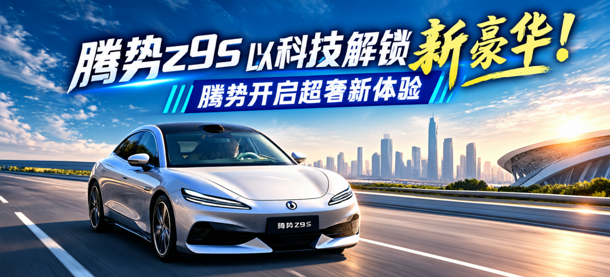 腾势z9s以科技解锁新豪华！腾势开启超